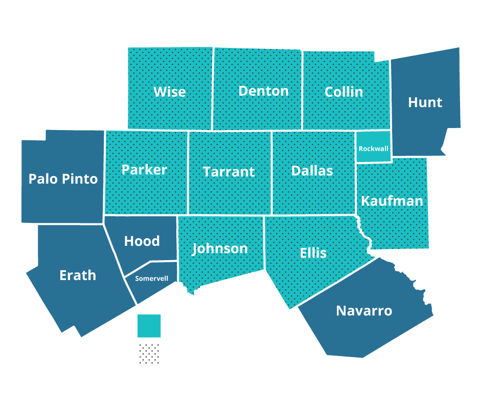 Nonattainment counties